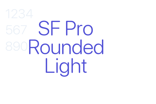 SF Pro Rounded Light