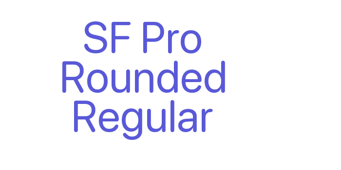 SF Pro Rounded Regular Font Download