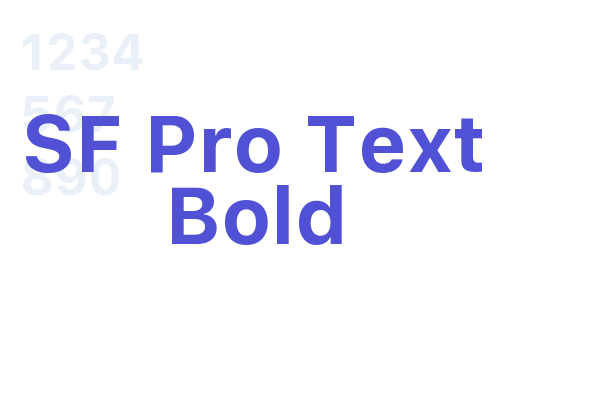 SF Pro Text Bold