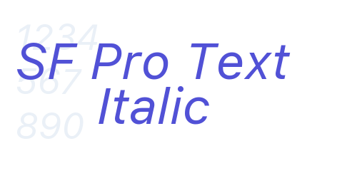 SF Pro Text Italic-font-download