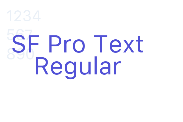 SF Pro Text Regular