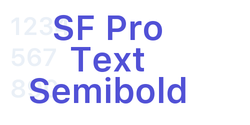 SF Pro Text Semibold-font-download