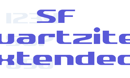 SF Quartzite Extended Font Download