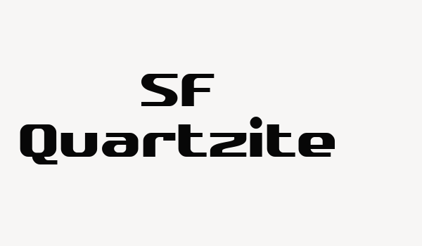 SF Quartzite Font