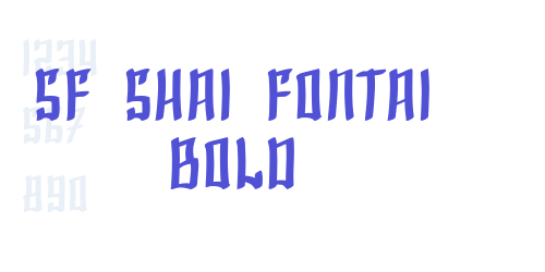 SF Shai Fontai Bold-font-download