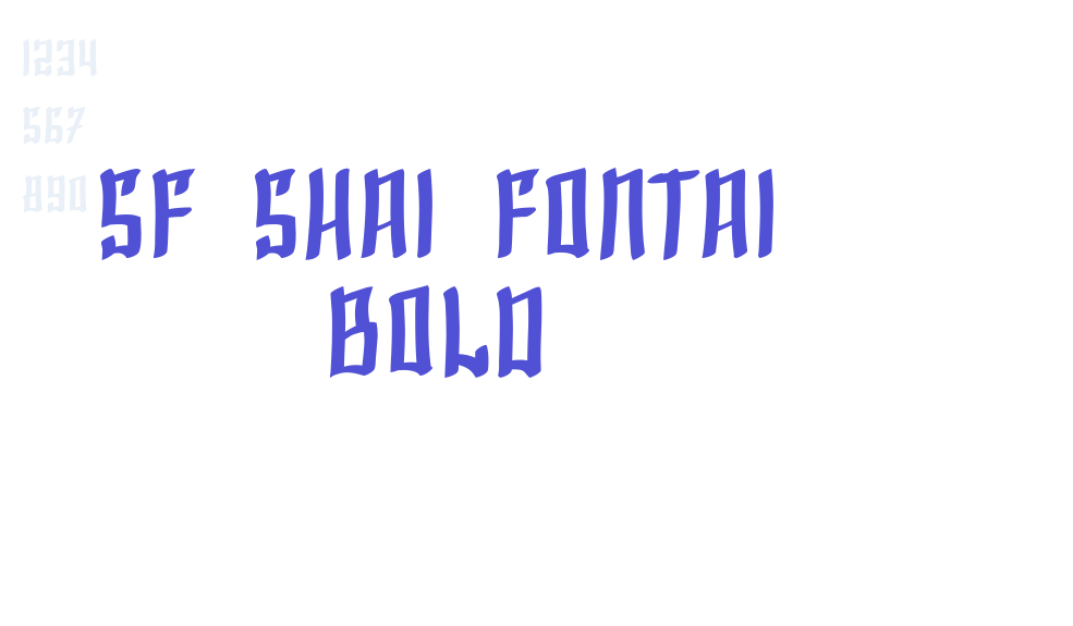 SF Shai Fontai Bold-font-download