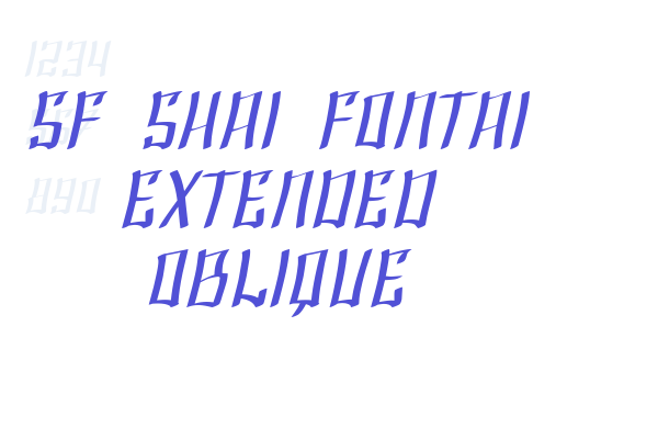 SF Shai Fontai Extended Oblique