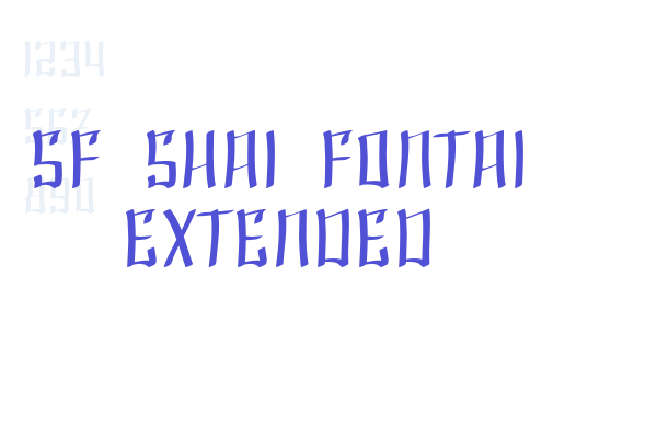 SF Shai Fontai Extended