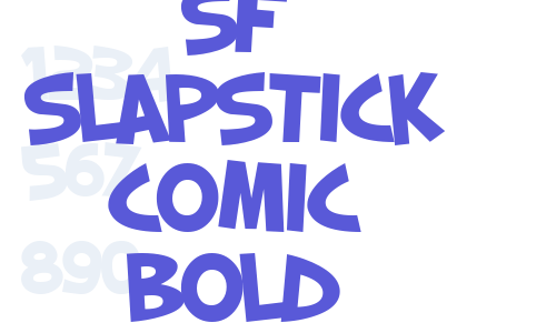 SF Slapstick Comic Bold Font Download