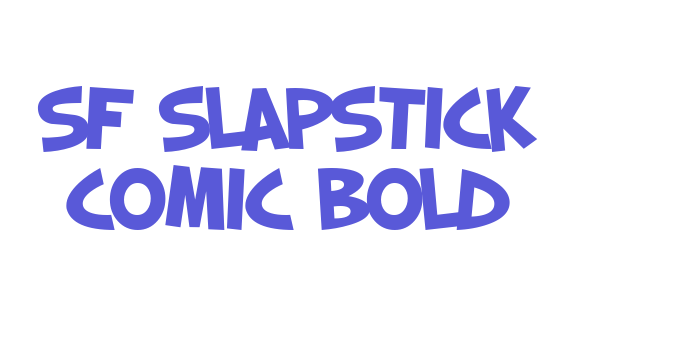 SF Slapstick Comic Bold Font Download