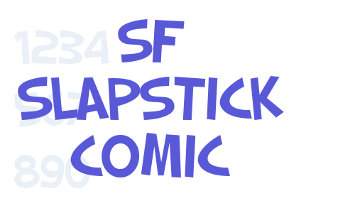 SF Slapstick Comic Font Download