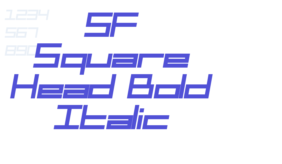 SF Square Head Bold Italic-font-download