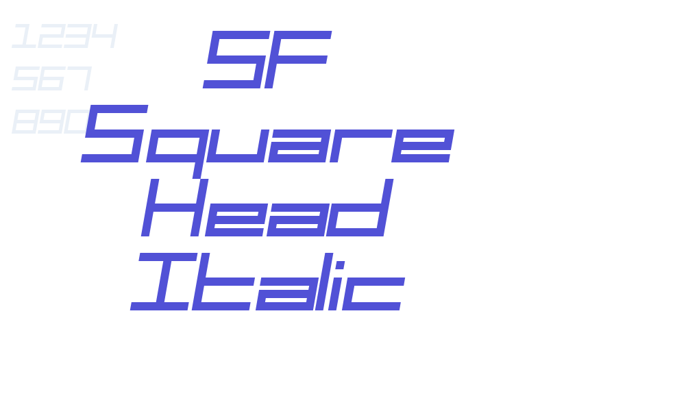 SF Square Head Italic-font-download