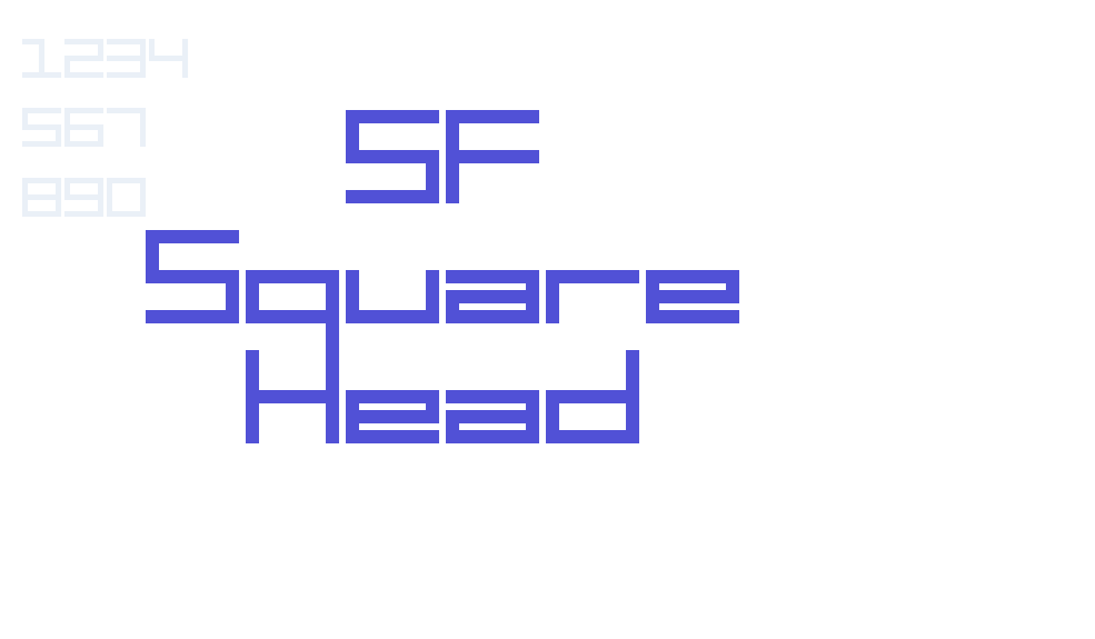 SF Square Head-font-download