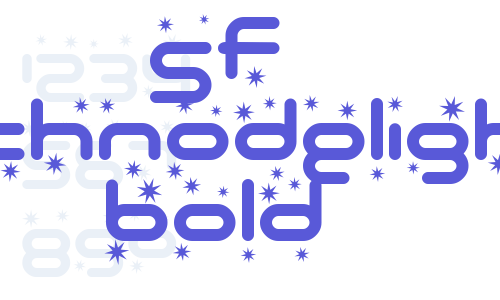 SF Technodelight Bold Font Download