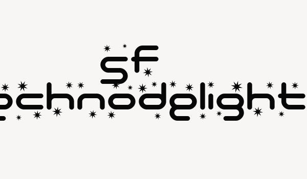 SF Technodelight Font