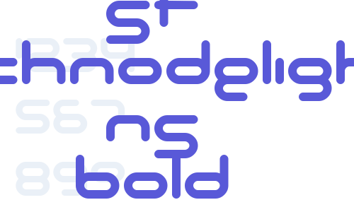 SF Technodelight NS Bold Font Download