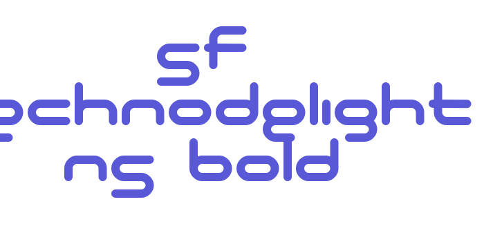 SF Technodelight NS Bold Font Download