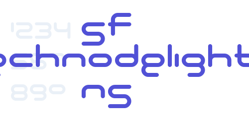 SF Technodelight NS-font-download