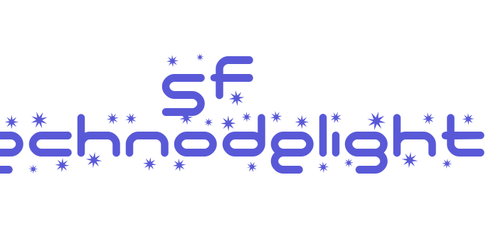 SF Technodelight Font Download