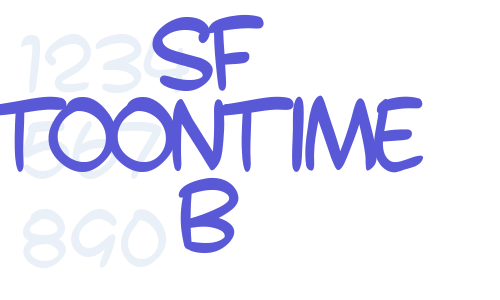 SF Toontime B Font Download