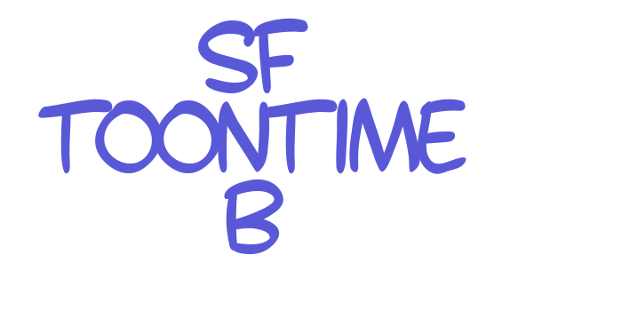 SF Toontime B Font