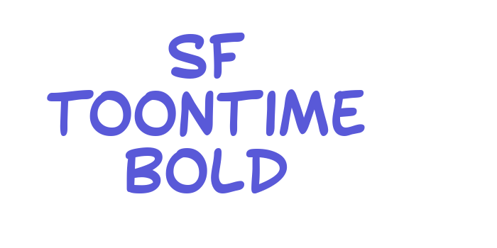 SF Toontime Bold Font Download