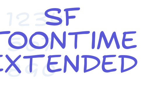 SF Toontime Extended Font Download