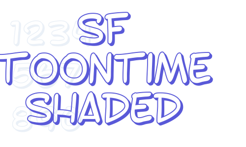 SF Toontime Shaded Font Download