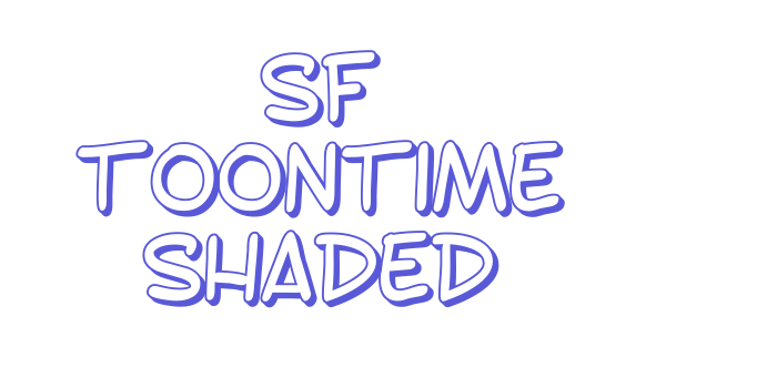 SF Toontime Shaded Font Download