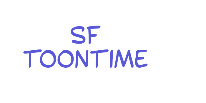 SF Toontime Font Download