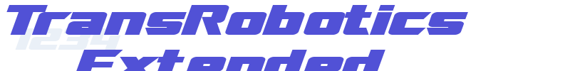 SF TransRobotics Extended Bold Italic-font