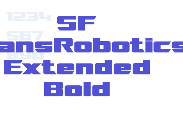 SF TransRobotics Extended Bold