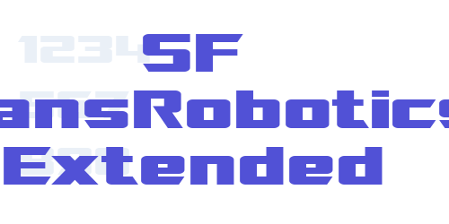 SF TransRobotics Extended-font-download