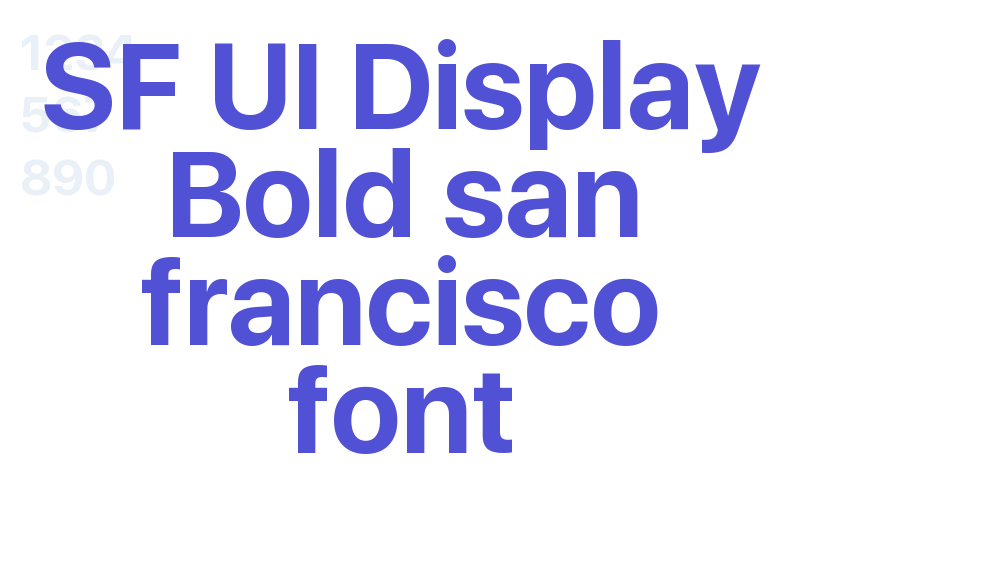 SF UI Display Bold san francisco font-font-download