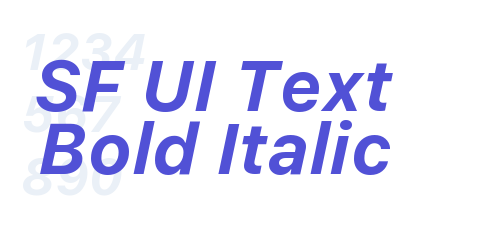 SF UI Text Bold Italic-font-download