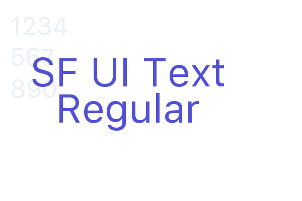 SF UI Text Regular Font Download