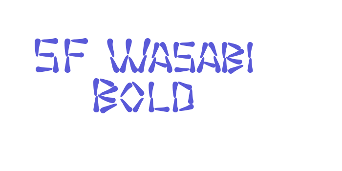 SF Wasabi Bold Font Download