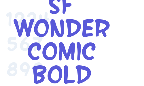 SF Wonder Comic Bold Font Download