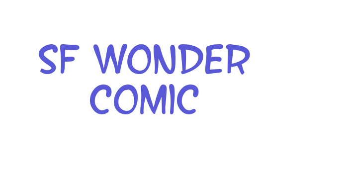 SF Wonder Comic Font Download