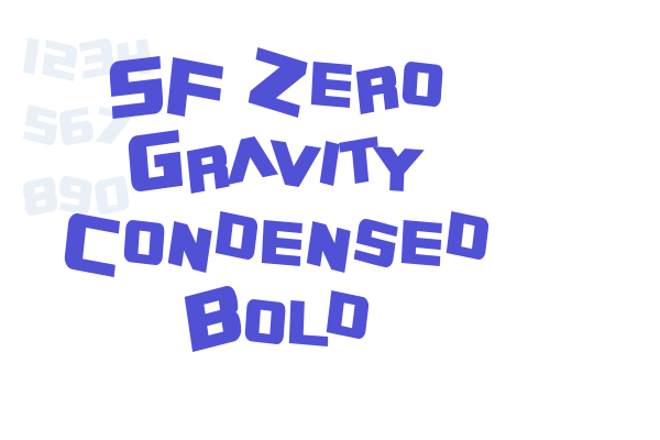 SF Zero Gravity Condensed Bold