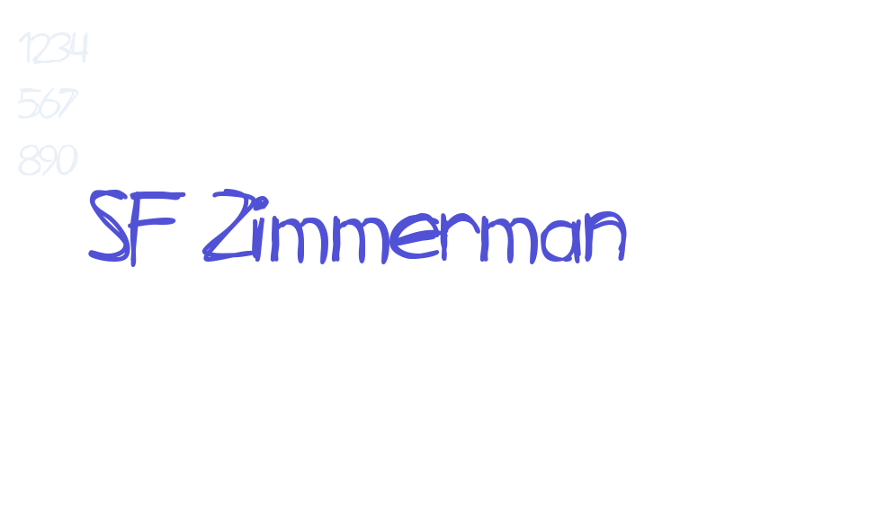 SF Zimmerman-font-download