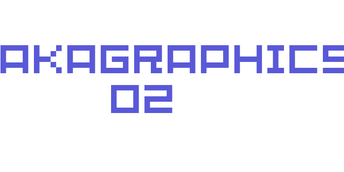 SHAKAGRAPHICS 02 Font Download