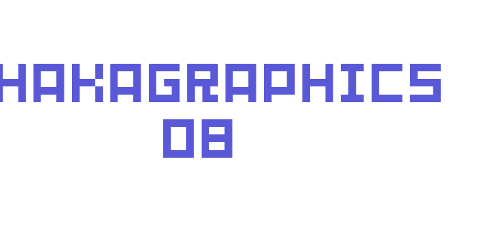 SHAKAGRAPHICS 08 Font Download