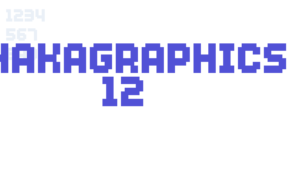 SHAKAGRAPHICS 12-font-download