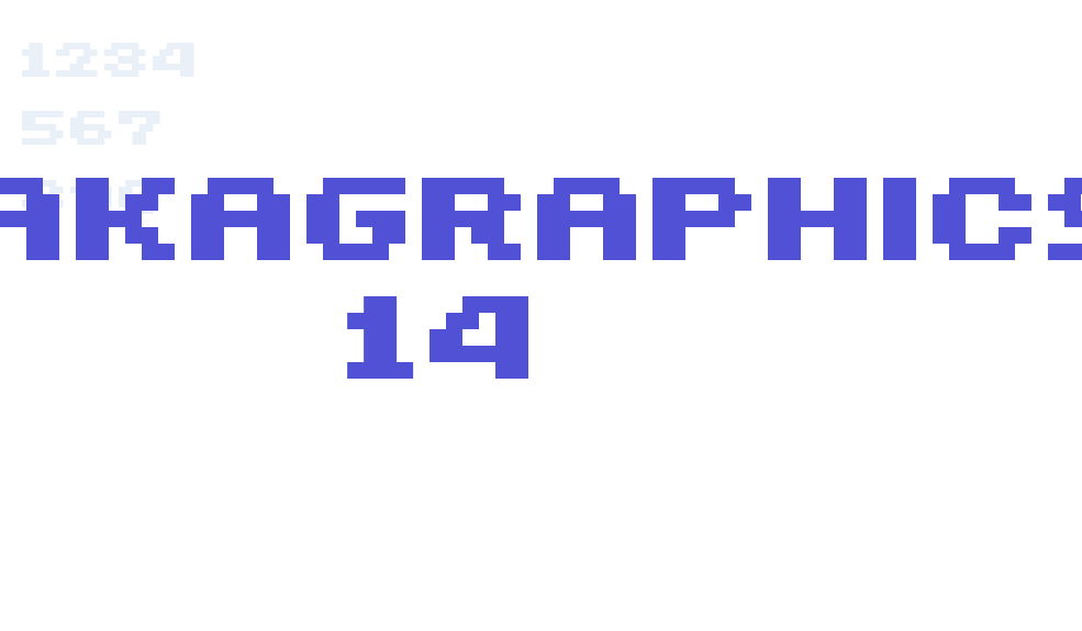 SHAKAGRAPHICS 14-font-download