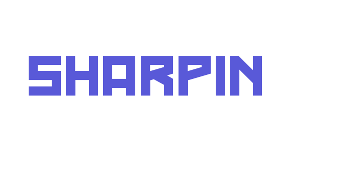 SHARPIN Font Download