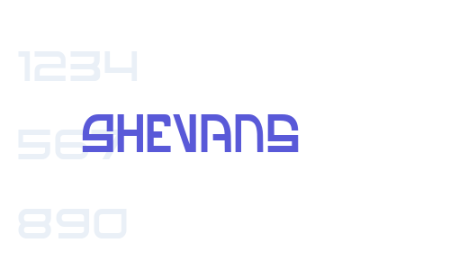 SHEVAns Font Download