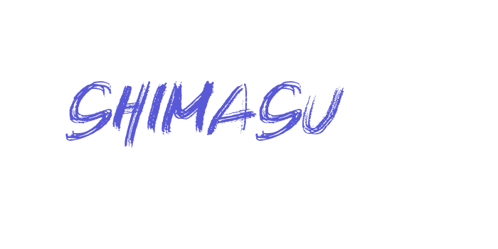 SHIMASU Font Download