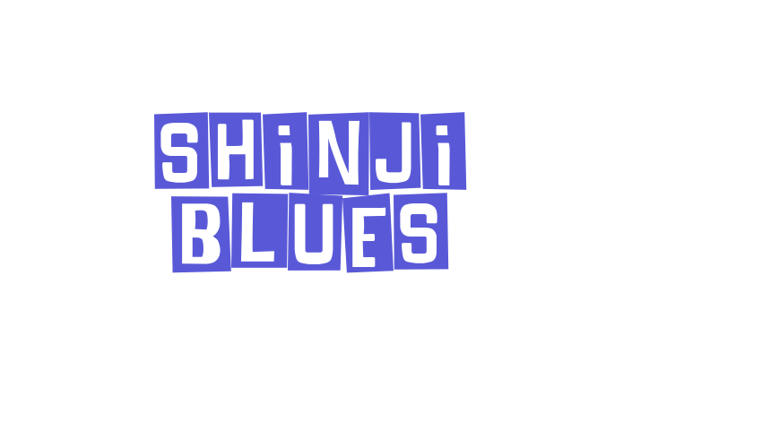 SHINJI BLUES Font